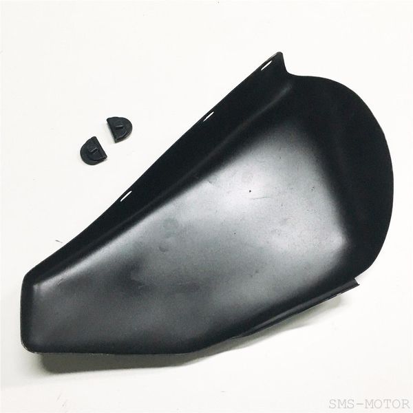 Black Right Side Battery Cover For Harley Sportster XL Iron 883 1200 48 72 04-13