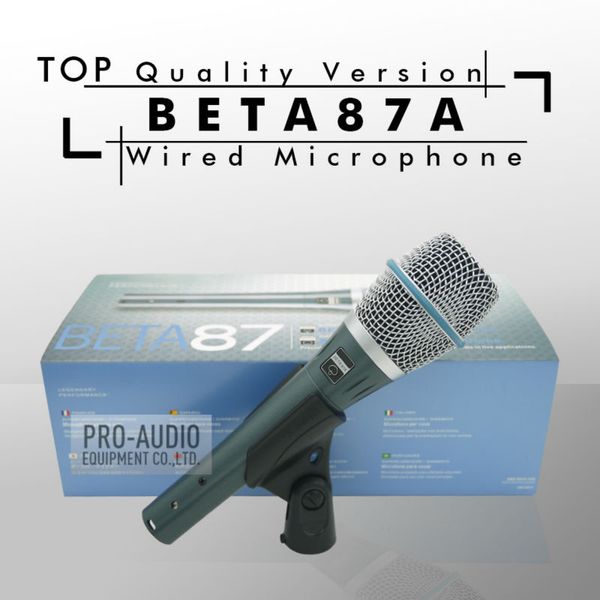 

beta 87a supercardioid vocal karaoke real condenser beta87a microphone handheld microfone mike mic