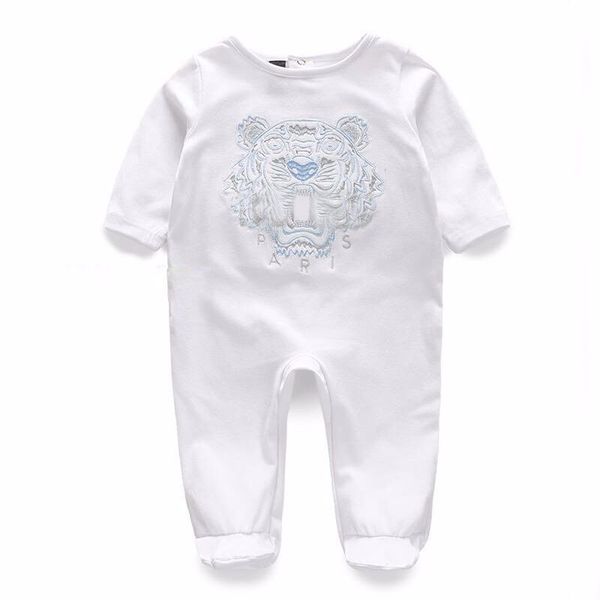

baby rompers jumpsuits baby girls clothing children autumn newborn baby clothes cotton long sleeve climb clothes, Blue
