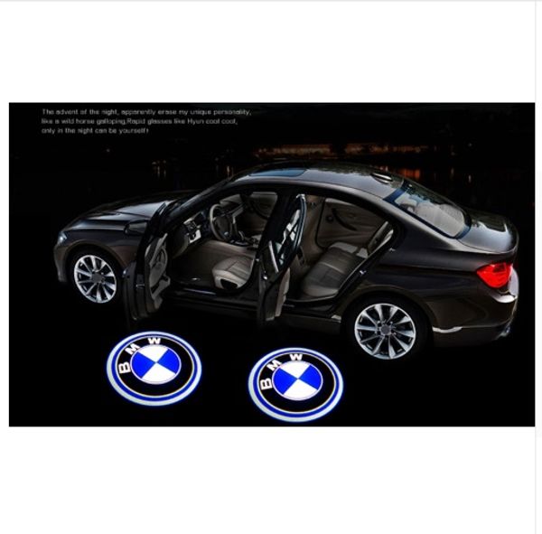 

бесплатная доставка 2 шт. светодиодные двери автомобиля добро пожаловать свет лазерная тень светодиодный проектор освещения для bmw