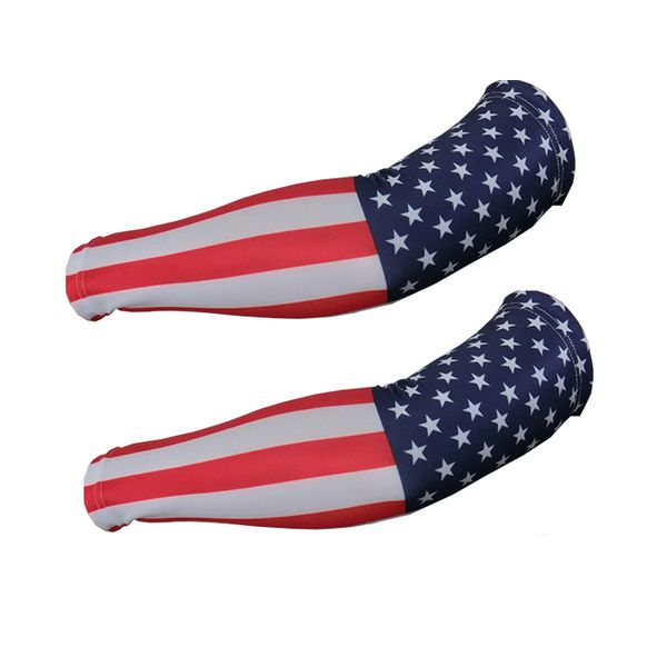 

2017 american flag arm sleeve, Black