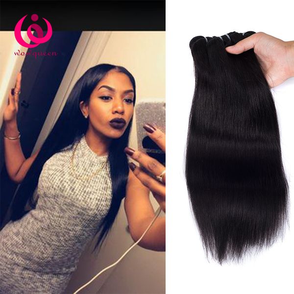 Cheap Cambodian Human Hair Straight Weave Bundles Wow Queen Hair