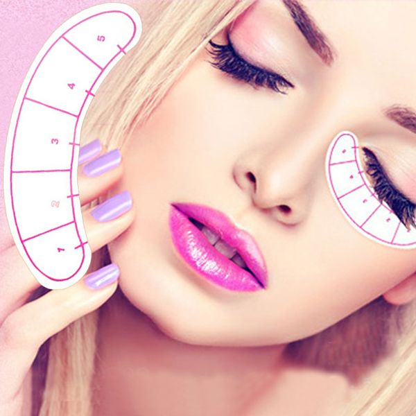 

wholesale- 70pairs/pack undereye pads paper patches eyelash lash eyelash extension paper patches eye tips sticker wraps makeup tools