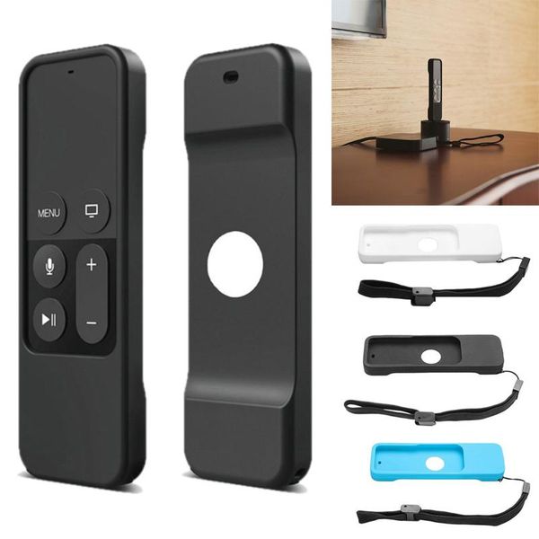 

Wholesale- Silicone Case Rubber Protective Cover For Apple TV 4 Remote Control Controller