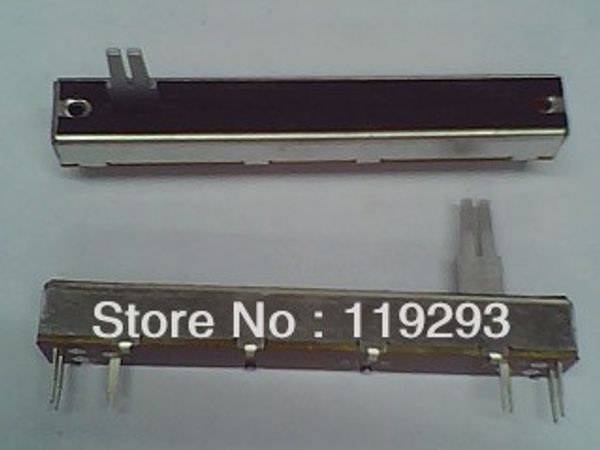 

wholesale- [ bella ]taiwan produced 8.8 cm slide potentiometers a10kx2 20 large split shaft--10pcs/lot