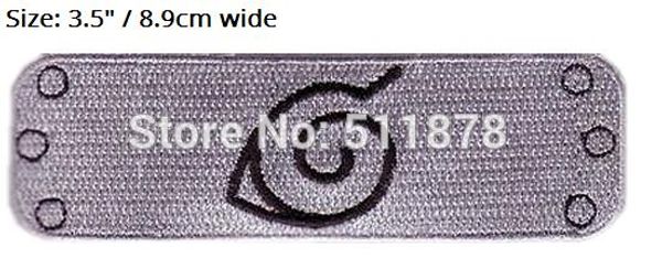 

3.5 " Наруто руководитель группы японский аниме равномерное фильм сериал костюм ко