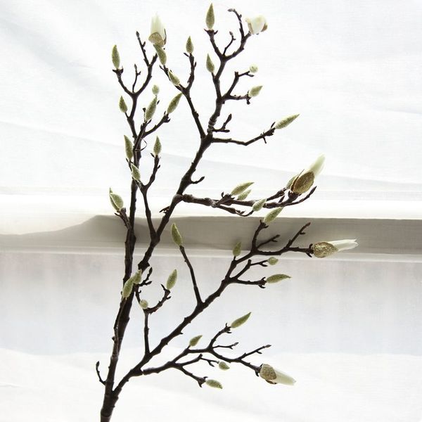 

magnolia branches simulation flower home decoration wedding holding hands fake flowers flower arrangement