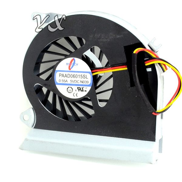 Alta Qualidade laptop / notebook CPU Ventilador De Refrigeração fit Para MSI GE70 série GE60 notebook PAAD0615SL 3pin 0.55A 5VDC N039