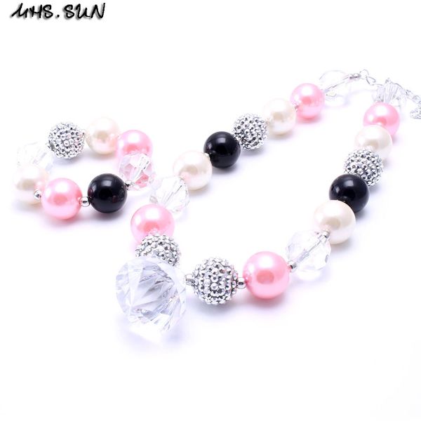 

MHS.SUN Designable Kid Коренастый ОжерельеБраслет Набор Новейшая Мода Дети Девушка Малыша