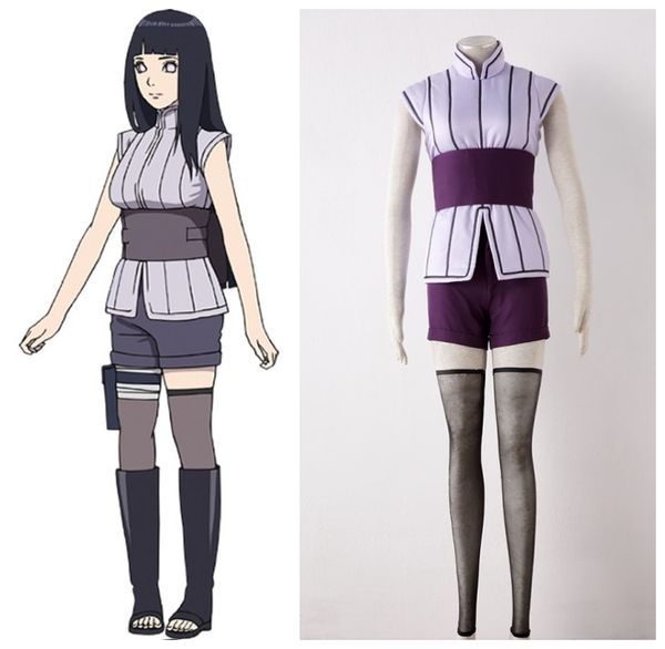 

naruto hinata hyuga cosplay costume halloween costumes, Black
