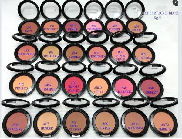 

new sheertone blush fard a joues 6g 24 colors (12pcs/lot