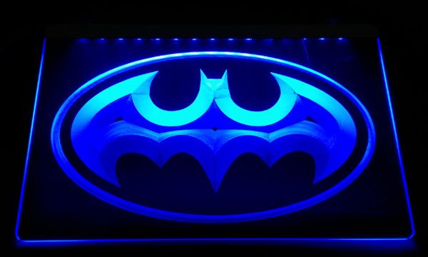 

LS2450-б Heroe Batman Куэва-дель-Hombre Muestra Light Вход Decor Бесплатная доставка Dropshipping оптом 6 цве