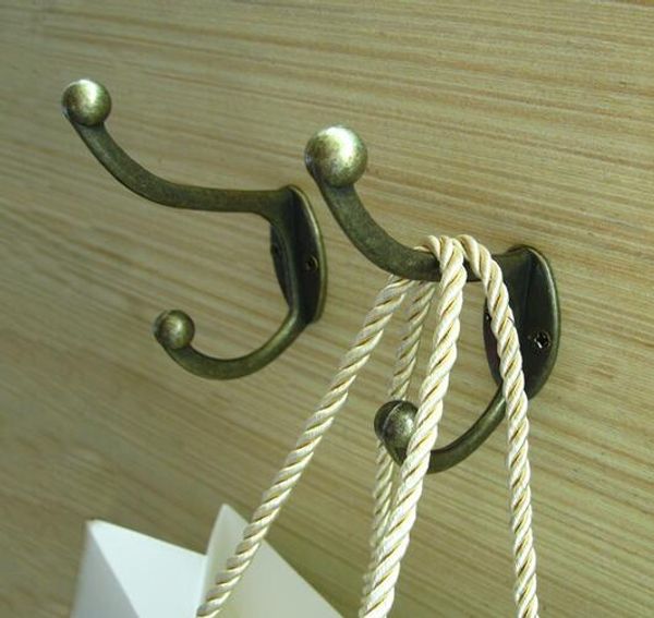 

100*45*23cm vintage bronze wall hook coat bag hat hanger robe hooks wall hanging hooks home kitchen wall door holder