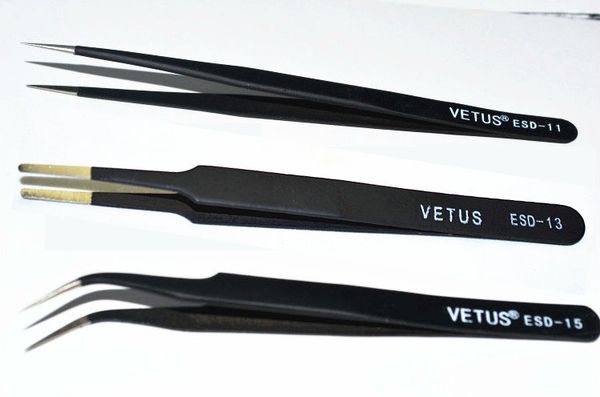 

wholesale- 3 pieces of tweezers for watchmaking and watch repair