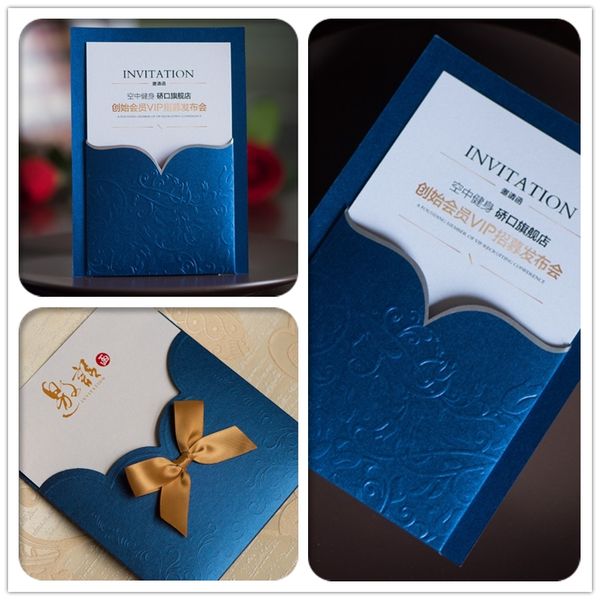 hot selling business invitation company enterprise party invitation opening ceremony meeting invitation card in good price dhl wedding invitation business invitation