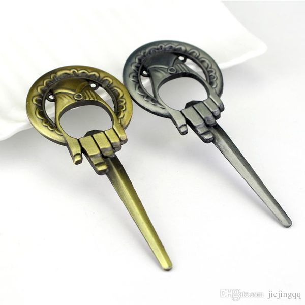 

bottle opener hand of the king and game of thrones style metal alloy kitchen tool beer opener