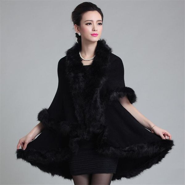 

women winter black fur coat imitation fur female coats jacket batwing sleeve faux fur outerwear lady short style