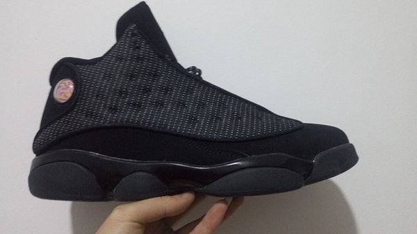 

13s black cats mens basketball shoes outdoor men sports sneaker size 41-47