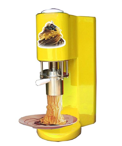 

new spaghetti ice cream machine yellow/white/red/violet
