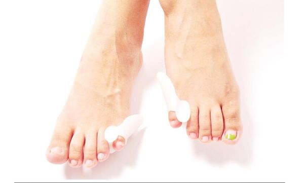 

new 60pair=120pc foot thumb gel silicone bunion corrector big toe separators straightener spreader foot care tool hallux valgus pro massager