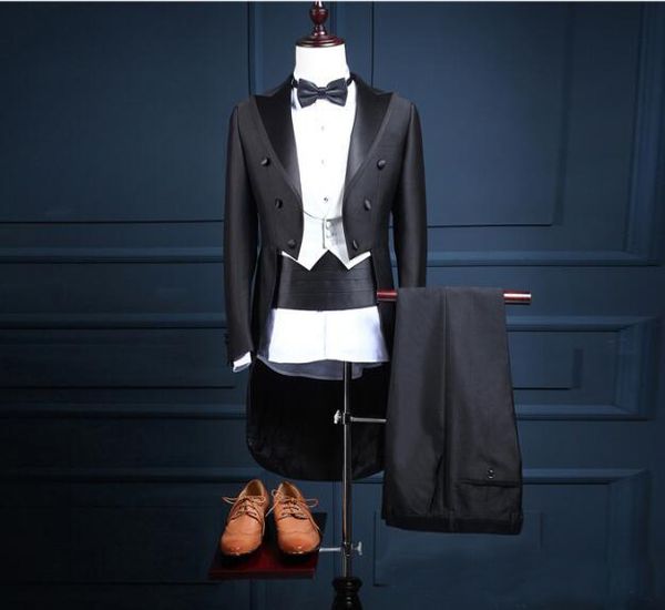 

Жених смокинги фрак Groomsman Blazer мужское свадебное платье Пром одежда смокинги (курт