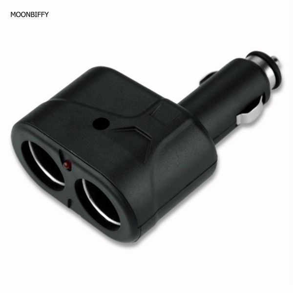 

dual cigarette lighter car lighter charger socket splitter 12v car cigar lighter socket double dual adapter splitter