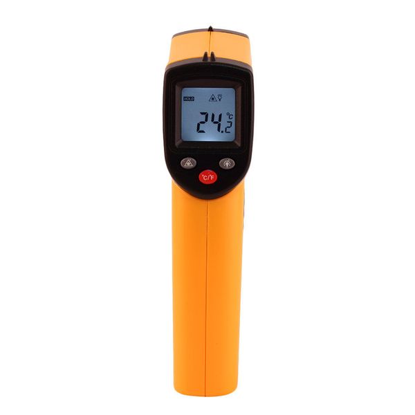 Термометр пистолет хороший бесконтактный ЖК-ИК-лазер инфракрасный цифровой температуры