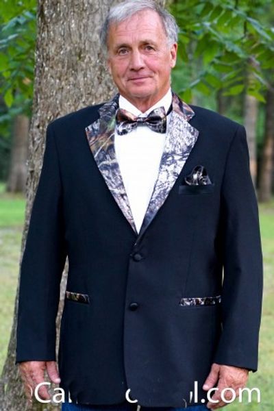 

custom made man tuxedo suit camouflage men wedding clothes camo groom wear prom suits coat + pants, Black;gray