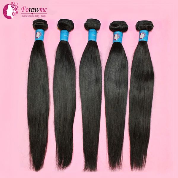

wholesale-100 human hair unprocessed peruvian virgin hair straight weave 3 bundles lot 1b soft pervian hair weft forawme hair products, Black;brown