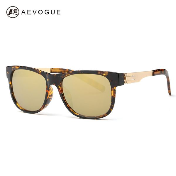 

wholesale- aevogue sunglasses men brand designer vintage square frame metal temple spring legs sun glasses eyewear with box uv400 ae0384, White;black