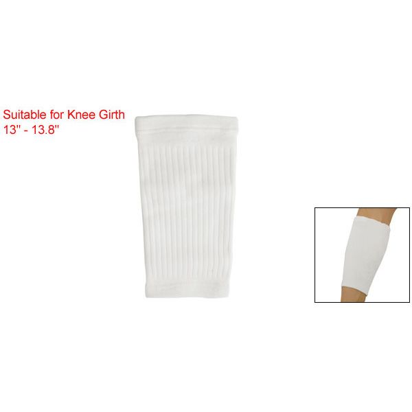 

1pcs white elastic shin calf support brace sleeve bandage, Black;yellow