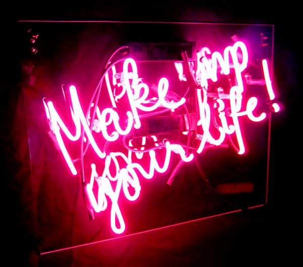 

new tat tire neon beer sign bar sign real glass neon light beer sign me 645-make up your life 17*14 inches