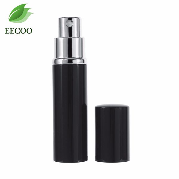 Wholesale- 1pc 5ml Perfume Bottle Mini Portable Travel Refillable Perfume Atomizer Bottle For Spray Scent Pump Case Empty Best Gift