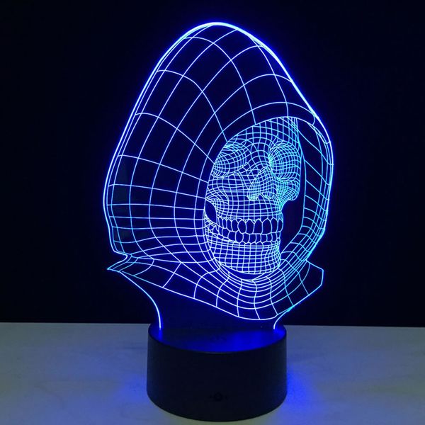 2019 Acrylic Changing 3d Led Nightlight Meditation Of Acrylic Bedroom Lamp Living Room Lights Decoration Night Light Reaper From Led1988 4 99