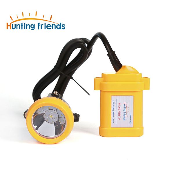 

10pcs/lot safety miner lamp kl6lm(b).p led miner cap lamp mine light lithium battery headlamp explosion rroof headlight