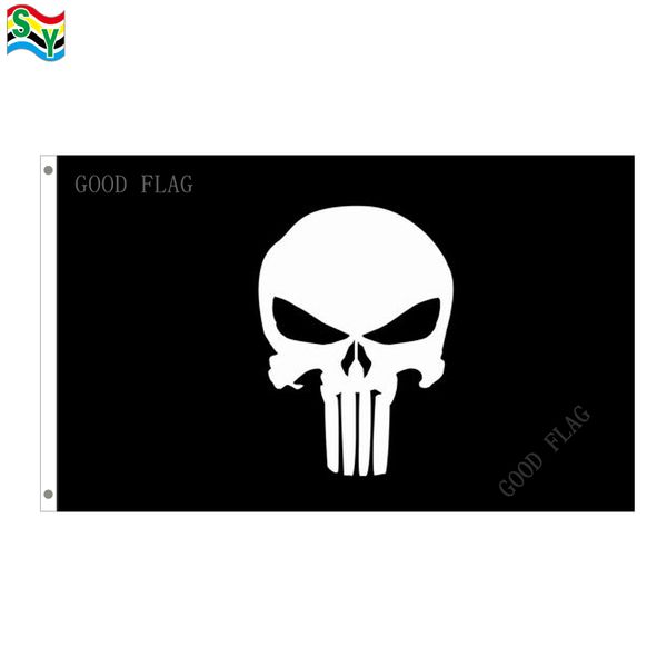 

goodflag бесплатная доставка каратель флаги баннер 3x5 футов 90*150 см полиэстер открытый флаг
