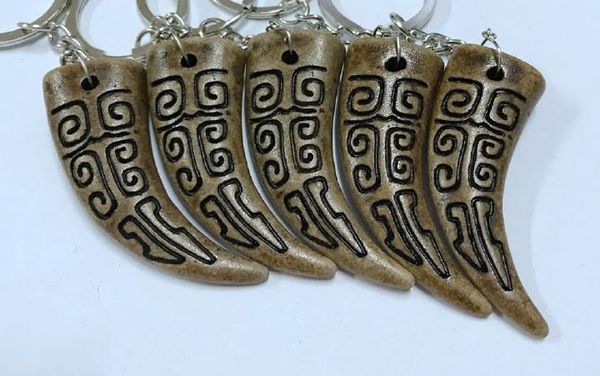 

12 pcs creative accessories imitated cool totem biker keychain, Slivery;golden