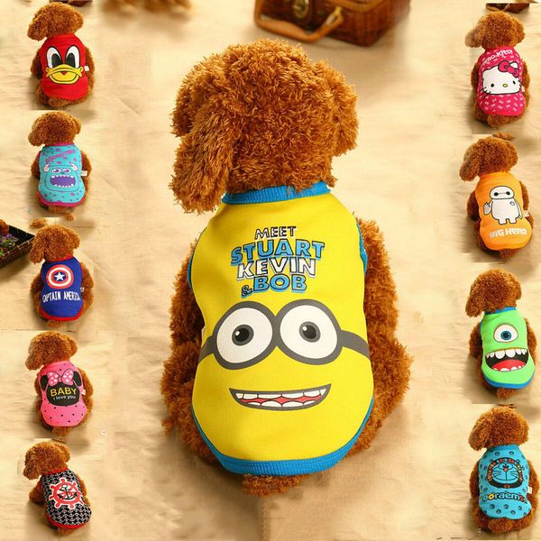 

10 styles small dog winter warm clothes dog winter coats thicken sheep velvet padded cartoon pattern dog winter jackets ing
