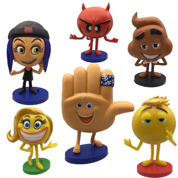 2019 emoji movie action figures hi 5 jailbreak gene poop ice cream mel meh poop daddy model toys from worldofchildren 4 43 dhgate com emoji figures