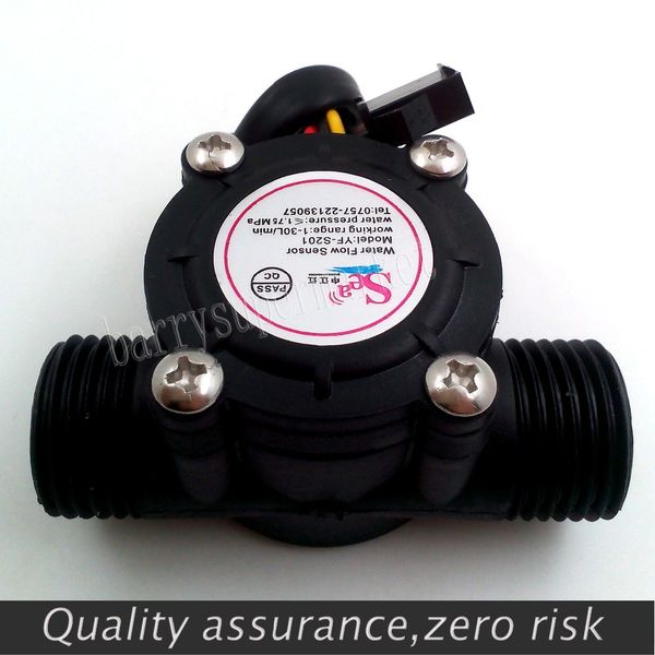 

wholesale- water flow meter sensor flowmeter pool float switch hall fuel flowmeter for water heaters, machine g1/2 0.5-25l/min