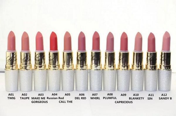 2017 New M Lipstick Makeup Mariah Collection Carey Holiday Matte Lipstick High Quality Dhl Free Shippig Lipsticks Cheap Cosmetics Glitter Lipstick