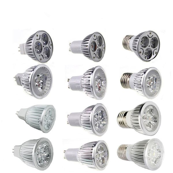 

9W Dimmable LED Bulb 12W 15W Bulb Lights GU10/MR16/E27/E14/B22 LED Spotlights Lights 3x3W Energy-saving Led Lighting Bulbs