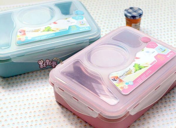 

Bento lunch box fully ealed food 4 compartment bento box oup bowl with pla tic coop prato microwave meal
