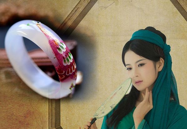 

national wind white agate peacock mosaic coloured drawing or pattern wide bracelet. beautiful woman love, Black