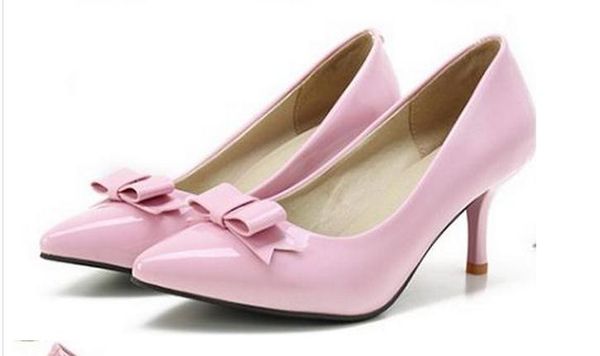 

autumn female pointed high-heeled slip-on low help shoes, Black