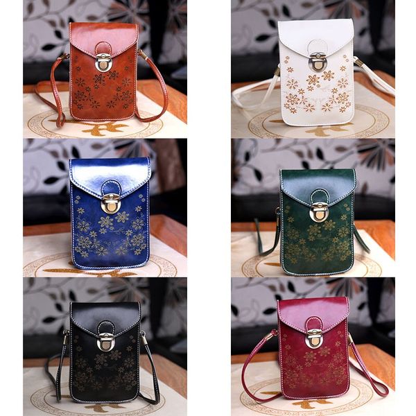

wholesale- xiniu kerien 2017 xiniu small coin purse 1pc envelope style retro mini bag purse shoulder diagonal mobile phone, Red;black
