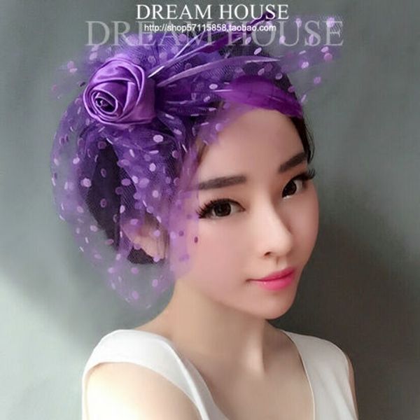 hair flowers small