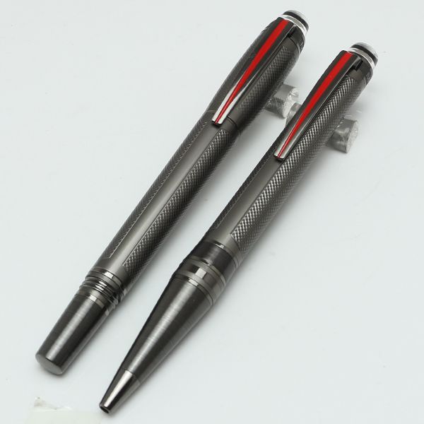 

Unique design MT Series Urban Speed ballpoint pen Black resin , PVD-coated fittings roller ball pen for writing