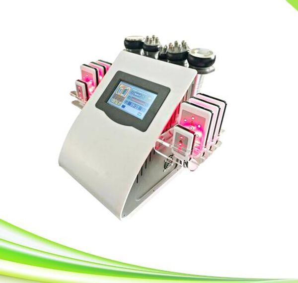 

6 in 1 tripolar rf diode laser lipolysis slimming ultrasound cavitation machine