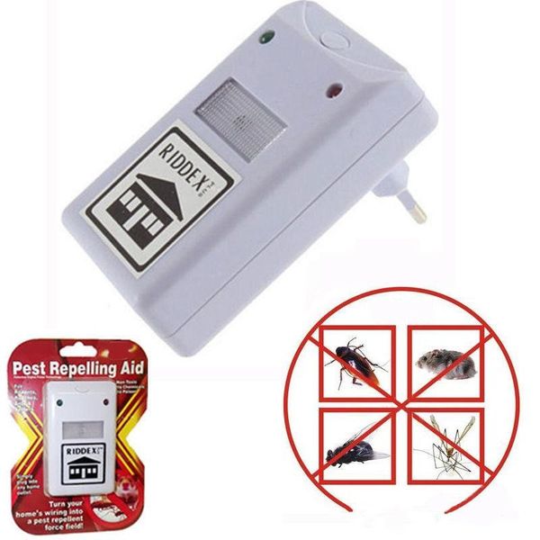 

new riddex electronic pest repeller pest repelling aid ultrasonic / electromagnetic anti mosquito mouse insect cockroach control llfa